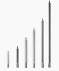 Pro Grade 6 Piece Dial Indicator Extension Stem Set For Precision Alignment And Calibration Includes 30mm 40mm 60mm 80mm 100mm 150mm