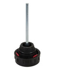 Hydraulic Fluid Reservoir Air Breather With Built In Dipstick For Car Hydraulic Systems Dump Cap Breather Replacement Red Cap 1 Inch 40 Micron
