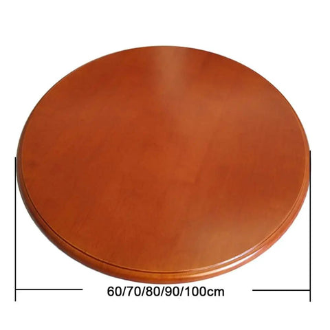 40 Inch Solid Wood Lazy Susan Built With Killer Quality And Rolls Like Butter 360 Degree Rotation Large Kitchen Turntable top view