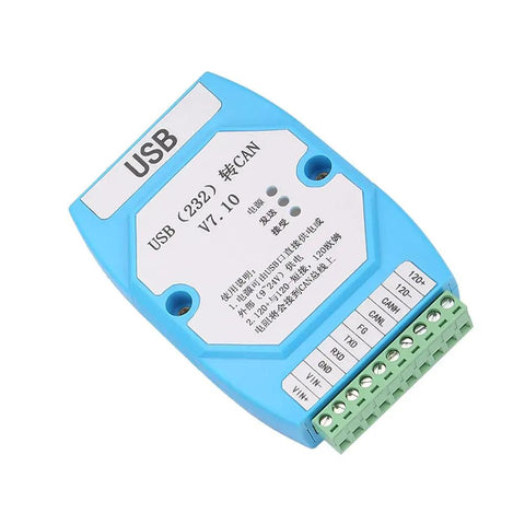 Usb To Can Converter With Optical Isolation TvS Protection And Plug And Play Data Conversion Protocol For Industrial Automation This Interface Delivers Reliable Communication With Configuration Saving And Hexadecimal Support.