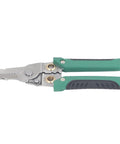 No Sweat Heavy Duty Spring Loaded Wire Stripper Multifunctional Terminal Crimping Tool With Rugged Stainless Steel Construction for electricians.