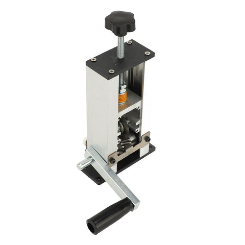Awesome Small Electric Wire Stripper Machine For Fast Copper Peeling with manual handle and adjustable cutting height.