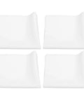 Hella Durable Anti Static Cleanroom Wipes 150 Pack Soft Knit Polyester Industrial Dustless Cloths For Electronics Precision Cleanup shown in folded arrangement.