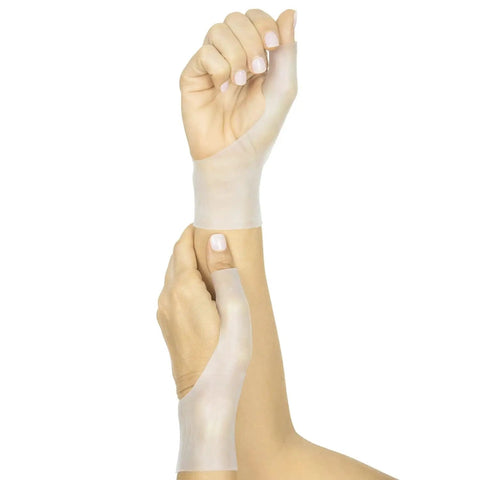 Gel Thumb And Wrist Support Brace For Pain Relief And Swelling Waterproof Cool Wrap worn on hand for comfort