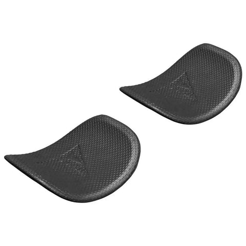 Black Ergo Race Ultra Spare Pad 5mm Cushion for Profile Design Aero Bars, textured surface, set of two pads on white background