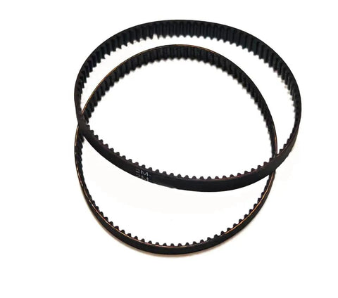 GT2 Closed Timing Belt For 3D Printers, 500mm Length, 6mm Wide, Two Pack, 2mm Pitch, Fiberglass Core For Beefy Low Stretch Performance, Premium Replacement Belt For Smooth, Precise Printing
