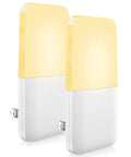 Plug In Night Light With Smart Dusk To Dawn Sensor, Warm White LED Night Light For Kids And Nursery, Ideal For Bedroom, Bathroom, Hallway, Stairs