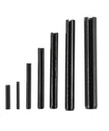 120 Piece Roll Pin Set Kit For Quick No Fuss Fastening Elastic Cylindrical Cotter Pins Hollow Positioning Pins Slotted Spring
