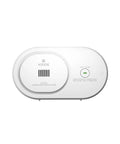 Front view of Carbon Monoxide Detector With 10 Year Battery Powered Design, LED Status Indicators, 85 dB Alarm, Test And Hush Button, 5th Edition COB10