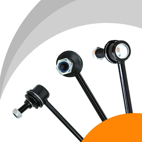 Front Sway Stabilizer Bar End Link Kit Set Of 2 For Hyundai Accent Elantra Forte And More Heavy Duty Bolt On Replacement Links To Beef Up Handling Steering Response And Ride Quality Fits 2012 To 2018 Accent 2011 To 2016 Elantra 2014 To 2018 Forte black front sway bar end links set of 2