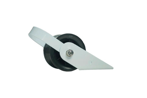 Heavy Duty 45 Lb Electric Anchor Winch With Wireless Remote And 100 Ft Rope For Easy Boat Stopping Power Up From Your 12V System Fast And Smooth round black and white steel anchor winch pulley.