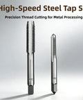 Get This Sweet Hss Hand Tap And Die Set For M6 To M10 Metal Threads With Smooth Flutes Perfect For Serious DIYers And Workshop Pros Needing Solid Screw Thread Repair Tools Today. M6 and M10 high-speed steel taps for metal thread cutting