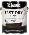 20 Pack Of 1 Gal Espresso Oil Based Wood Stain Brings Home The Goods With A Rapid Thirty Minute Dry Time And A Rich Velvet Hue That Slaps On Easy For Interior Hardwoods Like Oak Ash Walnut And Mahogany Without Breaking A Sweat - Metal can of espresso wood stain.