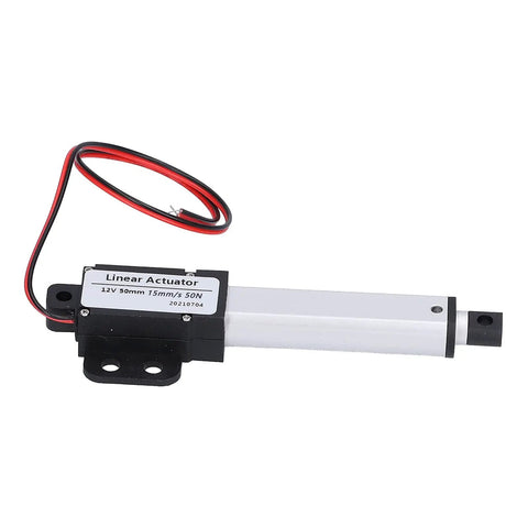 Heavy Duty Linear Actuator With 50 Mm Stroke Whisper Quiet Electric Motor For Automotive Upgrades Durable Aluminum Housing Built Tough.