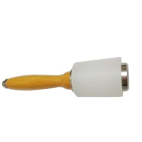 Carving hammer from the Must Have 20 Piece Leather Stamping Tool Kit For DIY Leather Crafting And Saddle Making, side view