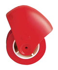 Pie crust cutter wheel with red plastic guard for decorating dough and pastries
