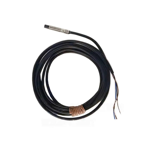 Small Diameter Proximity Switch Sensor With Pre-Wired 2M Cable, Weather-Resistant Housing, Silver Alloy Contacts, Built Tough Durability For Dusty Environments And Wide Temperature Ranges, Reduces Maintenance coiled with exposed wire ends