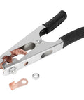 Solid Thonlai 800A Brass Welding Ground Clamp Sturdy Earth Cable Grip Clip showing brass jaws, copper wire, and connectors.