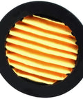 Four Pack Air Compressor Intake Filter Elements Replacement Paper Filters for One Half Inch Compressors displayed close-up