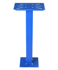 Sturdy Bench Grinder Stand With 13.7 Inch By 10 Inch Top Plate, 34 Inch Height, 350x250mm Work Table For Secure Mounting