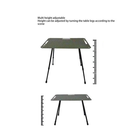 Aluminum Alloy Adjustable Foldable Table Legs With Nylon Connectors For Camping Tables height comparison