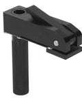 Desktop Quick Acting Holdfast Clamp Woodworking Bench Station With Hella Strong Grip featuring a metal handle and locking mechanism.