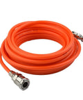 Heavy Duty Air Compressor Hose 5X8mm With Quick Coupler 10M Red PE Tube For Pneumatic Tools coiled with couplers