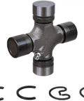 Premium Rear Universal Joint For Chevy Silverado 1500 99-06 Heavy Duty OE Replacement Drivetrain Shafts Fix Squeaks And Wobbles Today, steel cross joint with retaining clips