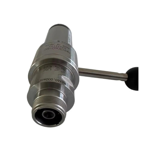 Nrr3060 Qc Panel Splitter Spindle With Quick Swap Tool Holder High Speed Drive For Precision Woodworking showing the spindle end with quick swap mount.