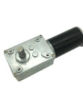 Top Notch 70kgcm High Torque DC Worm Geared Motor With Mini Gearbox, Runs Smooth On 12V Or 24V Power.