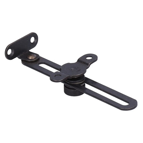Retro Iron Cabinet Door Hinge With Spring Support for Furniture Bookcase and Wardrobe comes with screws in vintage finish