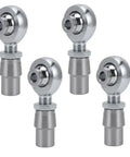 Heavy Duty 7/8 Inch Heim Joint Rod End Kit With 0.875 Threads For Custom Suspension Linkages Tracking Arms And Traction Bars, chrome rod ends.