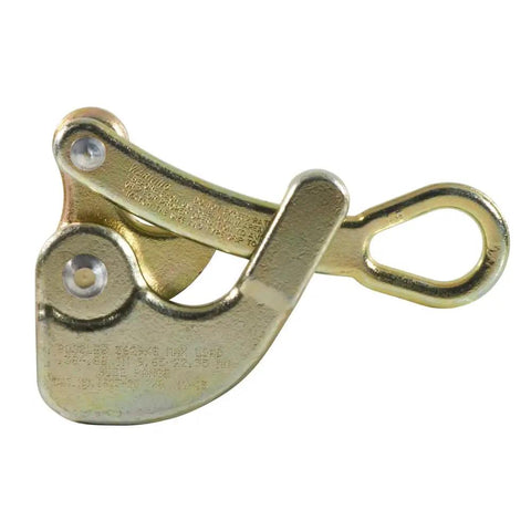 Haven's Grip Wire Pulling Tool For Wire Rope Up To 0.75 Inch, Heavy Duty 8000-Pound Max Load, Compact Knurled Jaw shown in profile