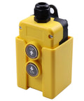 Vozinmost 12V DC Dump Trailer Remote Control Switch For Up Down Operation, yellow handheld control for liftgates.
