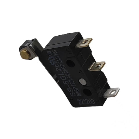 Five Pack SS 5GL2 Micro Limit Switches 5A 125VAC Three Pins High Precision Mechanism for Reliable Performance Easy Plug and Play Installation