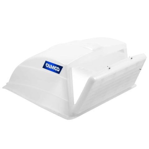 White RV Roof Vent Cover 10 Pack For Air Flow And Light In All Weather, aerodynamic design, made of UV-stabilized resin
