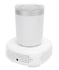 Game Changing Smart Electric Mug With Dual Temperature Controls on a white base, designed for hot and cold beverages.