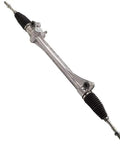 Heavy Duty Manual Steering Rack And Pinion Assembly for Toyota RAV4 2006-2014, showing metal body and rubber boots.