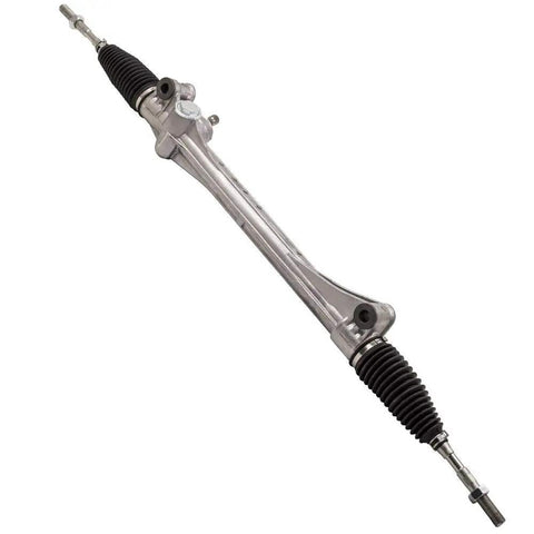 Heavy Duty Manual Steering Rack And Pinion Assembly for Toyota RAV4 2006-2014, showing metal body and rubber boots.