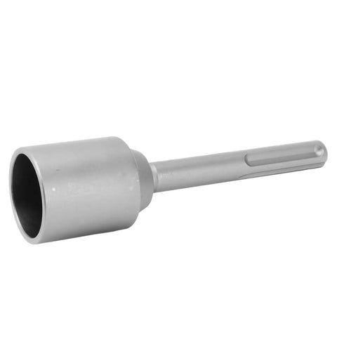 Heavy Duty Forged Steel T Post Driver With 5 Pin Shank Universal Fit For Standard T Posts And Shallow Steel Posts Hand Post Pounder Hammer Drill Attachment For Fence Building And Quick Durable Post Driving attachment