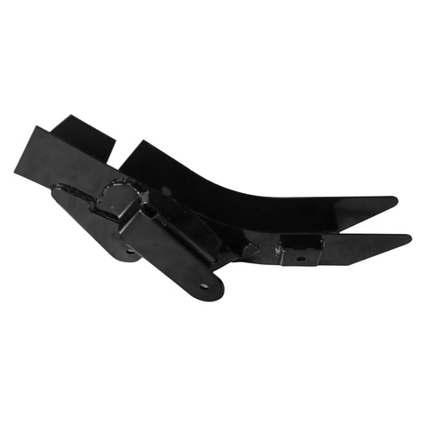 Heavy Gauge Steel Rear Right Frame Repair Kit For Jeep Wrangler Tj 1997 2003 Rubicon Sahara Sport showing black bracket angle.