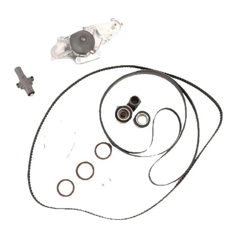 Heavy Duty Timing Belt And Water Pump Kit For Honda Accord And MDX With Hydraulic Tensioner Idler Pulleys And Engine Seals Serpentine Belt To Save Cash On Repairs Keep Your Ride Smooth And Sweet Without Stressing About High Costs. timing belt kit with water pump, pulleys, seals, and belt