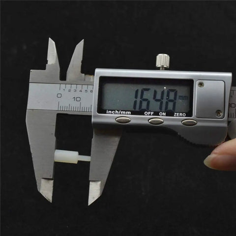 M2.5 Nylon Hex Standoff And PCB Spacer 100 Piece Pack White 94V2 Flame Resistant Electronic Hardware for Circuit Board measuring 16.48mm.