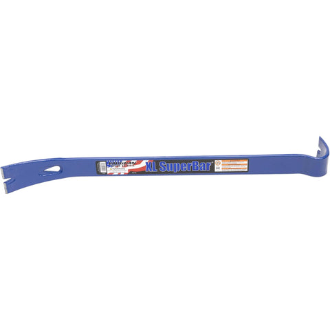 21 Inch Pry Bar With Shepherds Crook Rocker Head Nail Puller For Molding Removal And Demolition USA Made Durable Steel Construction Professional Grade Pry Tool