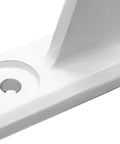 Close-up of a white metal component from Fridge Door Hinge Shaft Replacement Kit For Refrigerator Doors Easy Install No Tools Needed DIY Friendly