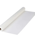 Plastic Roll Table Cover For Parties And Events Clear Protective Film Protects Surfaces From Spills And Drops Cut To Fit Any Table Length Party Ready Quick Cleanup For Gatherings, white plastic roll