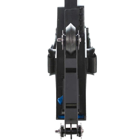 Side view of Zunder Drywall Banjo Taping Tool With Belt Holster Hands Free Carry Option Waterproof Banjo Holder for Pro Drywall Tapers