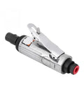 Hardcore 1/4 Inch Pneumatic Die Grinder Kit With Zero Drama Setup Smooth Operation Metalworking Engraving Machine Garage Ready Compressor Compatible Built Rock Solid with metal body and clip.