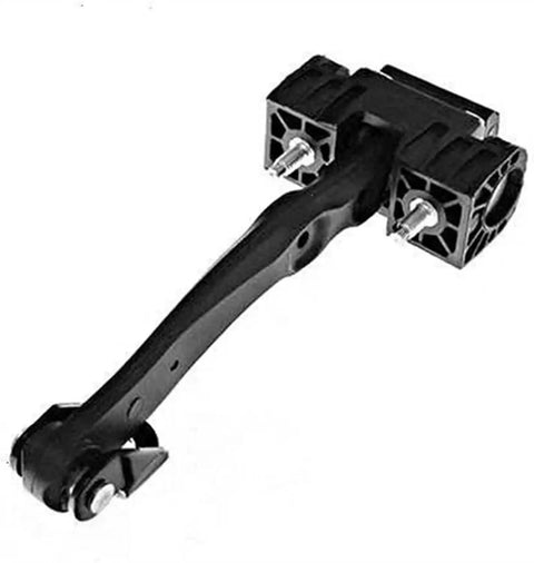 Front Door Check Hinge Set For Vauxhall Opel Astra H MK5 2005 To 2014 2 Pack Durable Metal Strap Limit Stopper Rods black hinge close-up