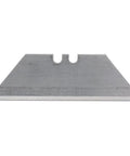 Close-up of a single heavy duty utility blade from 4 Pack Heavy Duty Utility Blades With Wall Mount Dispenser, 100 Blades Per Package.